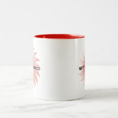 Starseed Red Star Tweekleurige Koffiemok (Center)