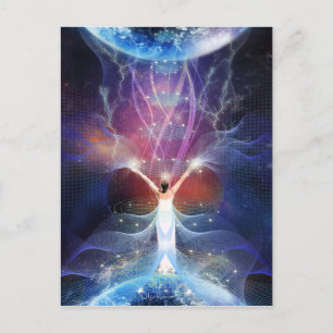 "Starseed" - tussen twee werelden. Briefkaart