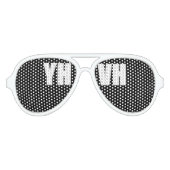 STARSH!P: Kinderen Power Shades (YHVH) Aviator Zonnebril (Voorkant)