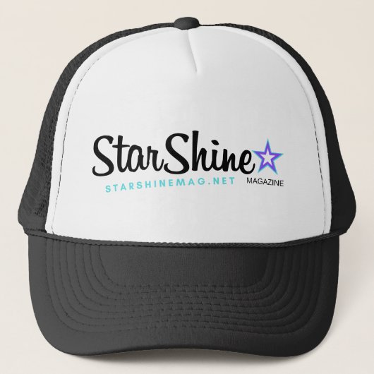 StarShine Magazine Logo Trucker Hoed Pet (Voorkant)