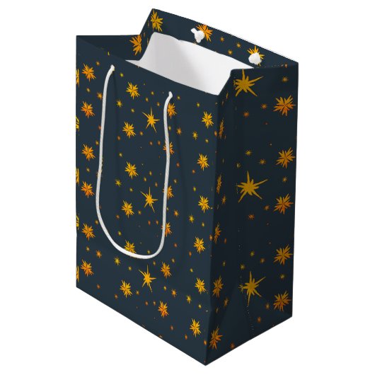 Starshine Nightsky Medium Cadeauzakje (Voorkant Gekanteld)