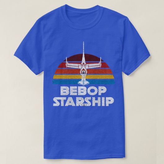 STARSHIP BEBOP T-SHIRT (Design voorkant)