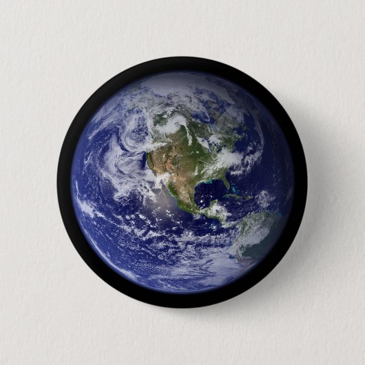 Starship Earth Ronde Button 5,7 Cm (Voorkant)