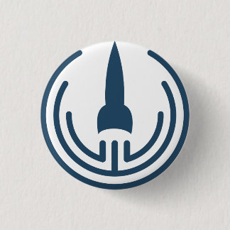 Starship Hero Icon PIN Ronde Button 3,2 Cm