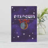 Starship to Mars Magnet Kaart (Staand voorkant)