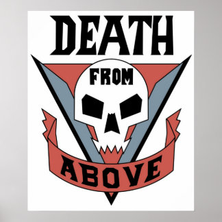 Starship Troopers Death van boven Poster