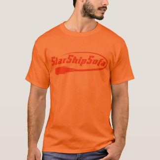 StarShipSofa Oranje donkerder op licht Sinaasappel T-shirt