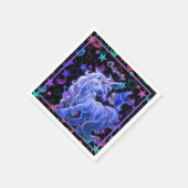 Stars'n Stuff Blue Unicorn Servet (Hoek)