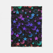 Stars'n Stuff Pattern Fleece Deken (Voorkant)