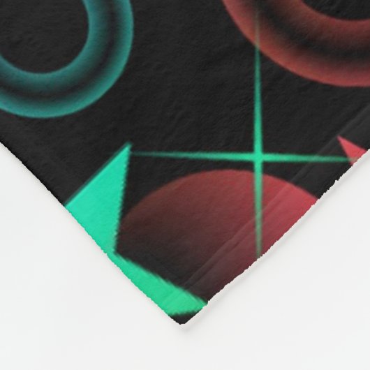 Stars'n Stuff Pattern Fleece Deken (Hoek)