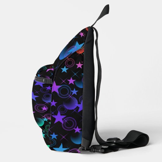 Stars'n Stuff Pattern Sling Bag (Rechts)