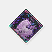 Stars'n Stuff Pink Unicorn Servet (Hoek)