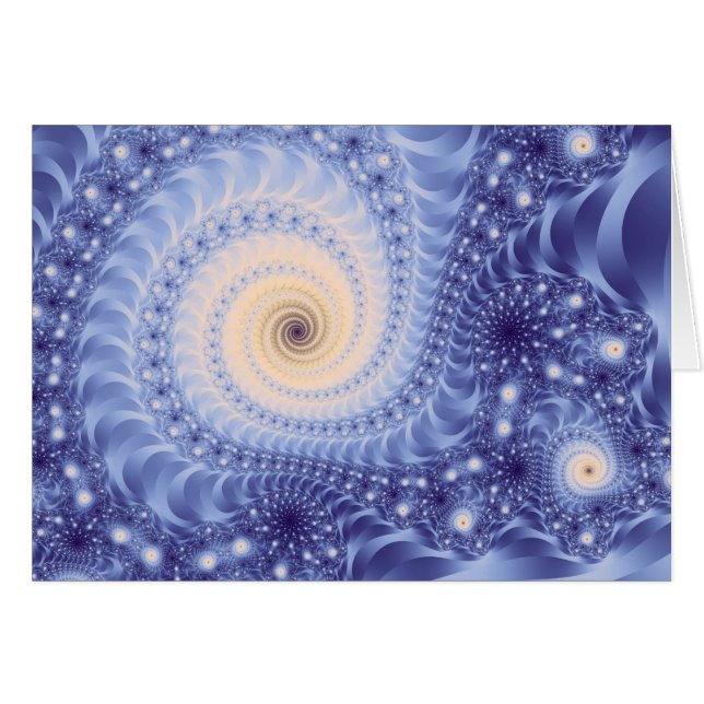 Starstorm Spirituele Abstracte Kunstfractal (Voorkant Horizontaal)