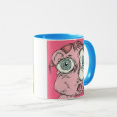 Starstruck en Cheeky Monkey Mok (Voorkant rechts)