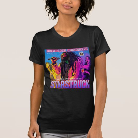 STARSTUCK - DREADLOCK CHRONICLES ISSUE 12 T-SHIRT (Voorkant)
