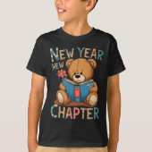 Start A New Chapter 2024 Cute Bear Adorable Teddy T-shirt (Voorkant)