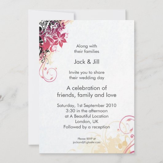 Start Burst 5x7 Kaart (Voorkant)