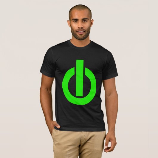 START-BUTTON T-SHIRT (Voorkant volledig)