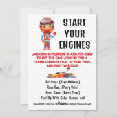 Start de 5e verjaardag van je motorjongen kaart (Voorkant)