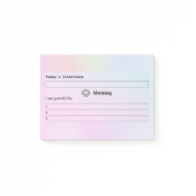 Start de dag met intenties