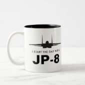 Start de dag met JP-8 Mighty Eagle F-15 Mok (Links)