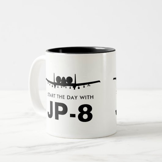 Start de dag met Mok JP-8 Warthog A-10 (Voorkant links)