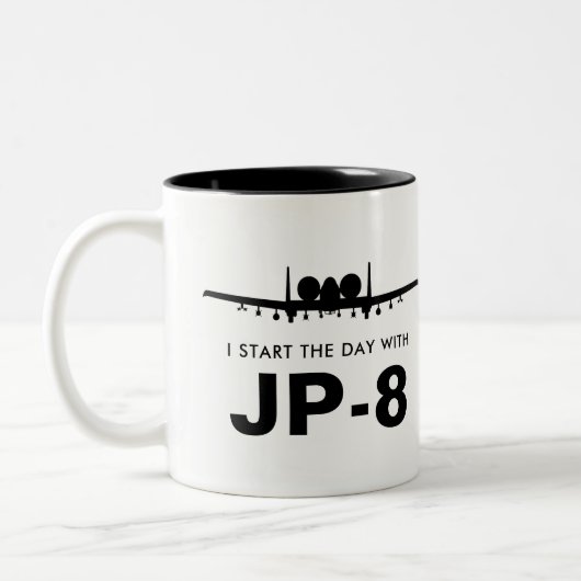 Start de dag met Mok JP-8 Warthog A-10 (Links)