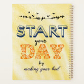 Start de dag planner (Achterkant)
