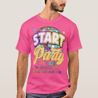 Start de partij Disco Ball VBS 2024 Show Me The Pa T-shirt