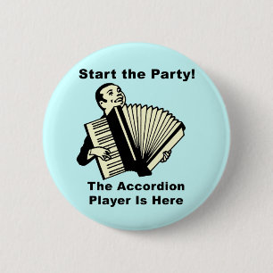 Start de Partij! Ronde Button 5,7 Cm