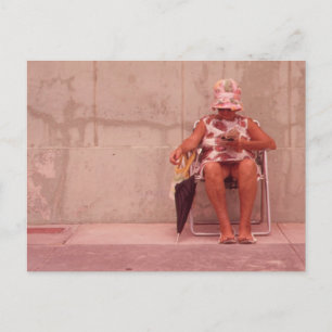 Start de partij - Vintage Briefkaart