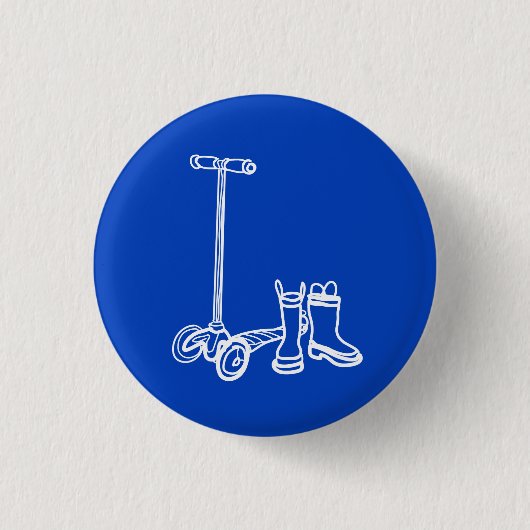 start die opstartknop op ronde button 3,2 cm (Voorkant)