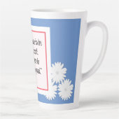 Start Doe Grootse Dingen - Motiverende Blauwe Mok (Rechts)