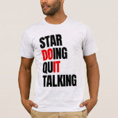 Start Doen, stop met praten over T-Shirt (Voorkant)