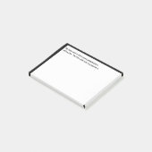 Start een presentatie met een Joke My Paycheck Post-it® Notes (Schuin)