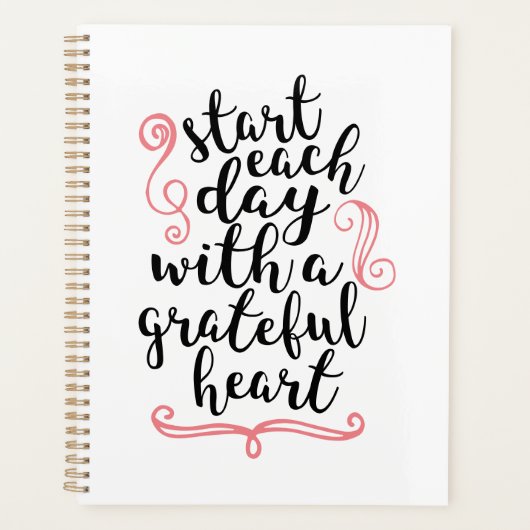 Start elke dag planner (Voorkant)