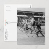 Start fietssnelheid briefkaart (Voorkant / Achterkant)