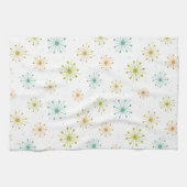 Start Fireworks Retro Mid-eeuwse Pattern Kitc Theedoek (Horizontaal)