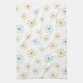 Start Fireworks Retro Mid-eeuwse Pattern Kitc Theedoek (Verticaal)