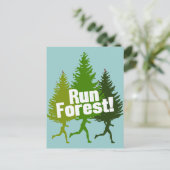 Start Forest, bescherm de Dag van de Aarde Briefkaart (Staand voorkant)