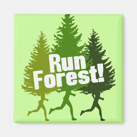 Start Forest, bescherm de Dag van de Aarde Magneet (Voorkant)