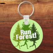 Start Forest, bescherm de Dag van de Aarde Sleutelhanger (Voorkant)