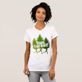 Start Forest, bescherm de Dag van de Aarde T-shirt (Voorkant volledig)