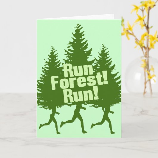 Start Forest Run Kaart (Gele Bloem)