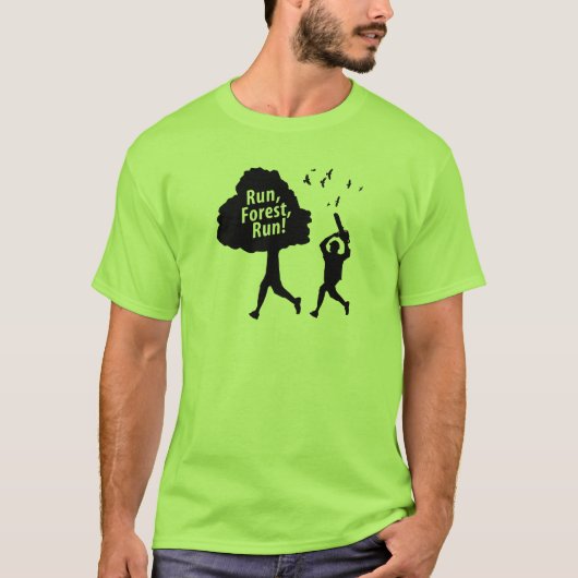 Start Forest Run T-shirt (Voorkant)