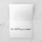 START-GENIET VAN JE NIEUWE AVONTUUR KAART (Binnen)