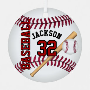 start honkbal - personaliseren metalen ornament