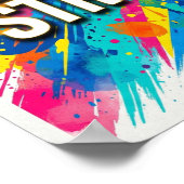 start je dag sterk poster (Hoek)