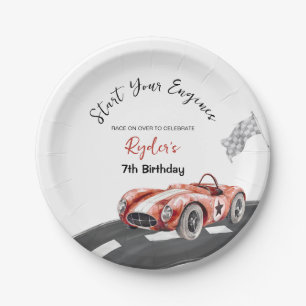 Start Je Motor Verjaardag Elke Leeftijd  Papieren Bordje