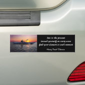 start jezelf bumpersticker (Op auto)